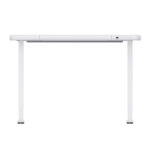 Töölaud ERGO FIT 1-mootoriga 122x62xH73,5-118cm, valge Kontorimööbel