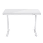 Töölaud ERGO FIT 1-mootoriga 122x62xH73,5-118cm, valge Kontorimööbel