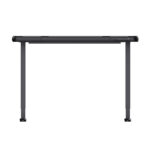 Töölaud ERGO FIT 1-mootoriga 122x62xH73,5-118cm, must Kontorimööbel