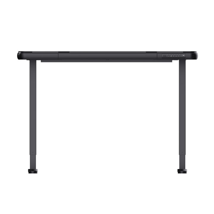Töölaud ERGO FIT 1-mootoriga 122x62xH73,5-118cm, must Kontorimööbel