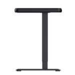 Töölaud ERGO FIT 1-mootoriga 122x62xH73,5-118cm, must Kontorimööbel