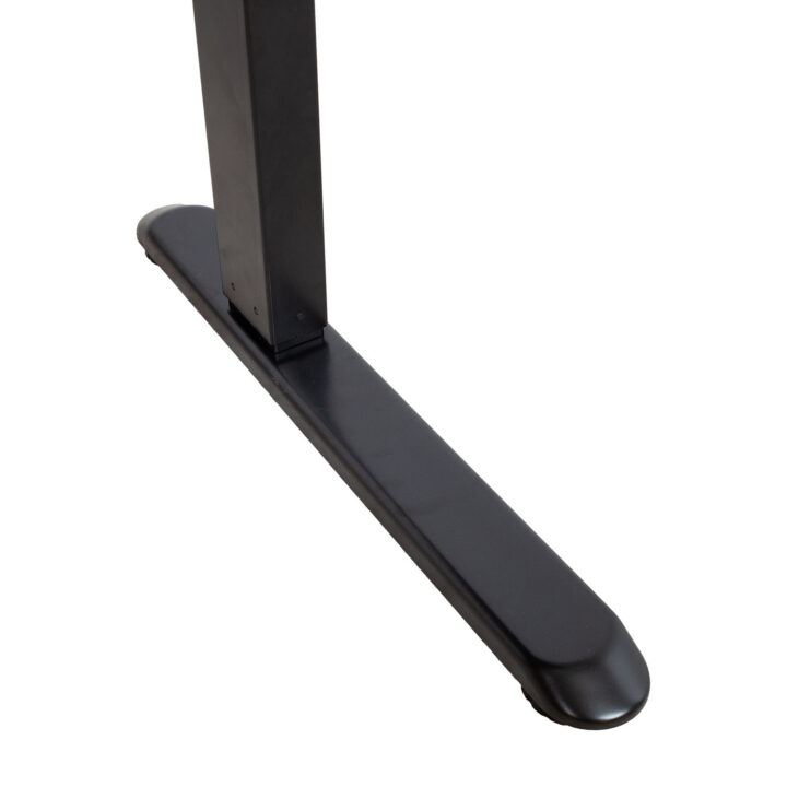 Töölaud ERGO FIT 1-mootoriga 122x62xH73,5-118cm, must Kontorimööbel