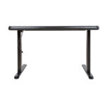 Töölaud ERGO FIT 1-mootoriga 122x62xH73,5-118cm, must Kontorimööbel