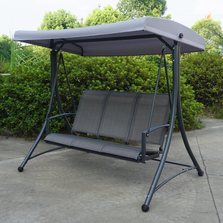 Aiakiik TAMPA 3-kohaline 195x130xH178cm, hall Aiakiiged Aiakiiged