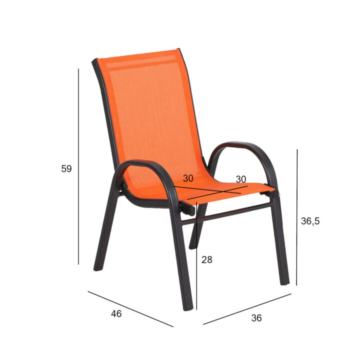 Lastetool DUBLIN KID 36x46xH59cm, oranž Lastetoolid ja lastelauad G01-400 Lastetoolid ja lastelauad