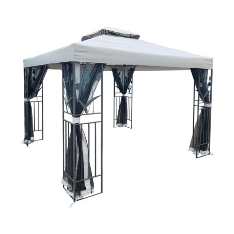 Varikatus TULIP 3x3m hall Varikatused ja aiatelgid G07-100 Varikatused ja aiatelgid