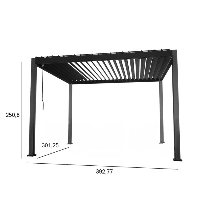 Varikatus MIRADOR-111 3x4m, tumehall Varikatused ja aiatelgid G07-100 Varikatused ja aiatelgid