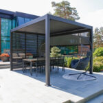 Varikatus MIRADOR-111 3x4m, tumehall Varikatused ja aiatelgid G07-100 Varikatused ja aiatelgid