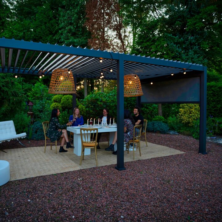 Varikatus MIRADOR-111 3x6m, tumehall Varikatused ja aiatelgid HORECA