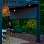 Ruloosein varikatusele MIRADOR-111 4m, hall Varikatused ja aiatelgid HORECA