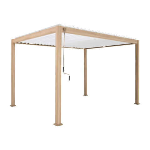 Varikatus MIRADOR-111 3x4m, hele puidudekoor Varikatused ja aiatelgid SARI