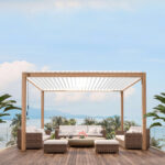 Varikatus MIRADOR-111 3x4m, hele puidudekoor Varikatused ja aiatelgid SARI Varikatus MIRADOR-111 3x4m, hele puidudekoor Varikatused ja aiatelgid SARI