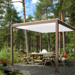Varikatus MIRADOR-111 3x4m, hele puidudekoor Varikatused ja aiatelgid SARI Varikatus MIRADOR-111 3x4m, hele puidudekoor Varikatused ja aiatelgid SARI