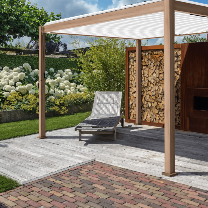 Varikatus MIRADOR-111 3x4m, hele puidudekoor Varikatused ja aiatelgid SARI