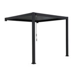 Varikatus MIRADOR-111 3x4m seinale paigaldatav, tumehall Varikatused ja aiatelgid HORECA