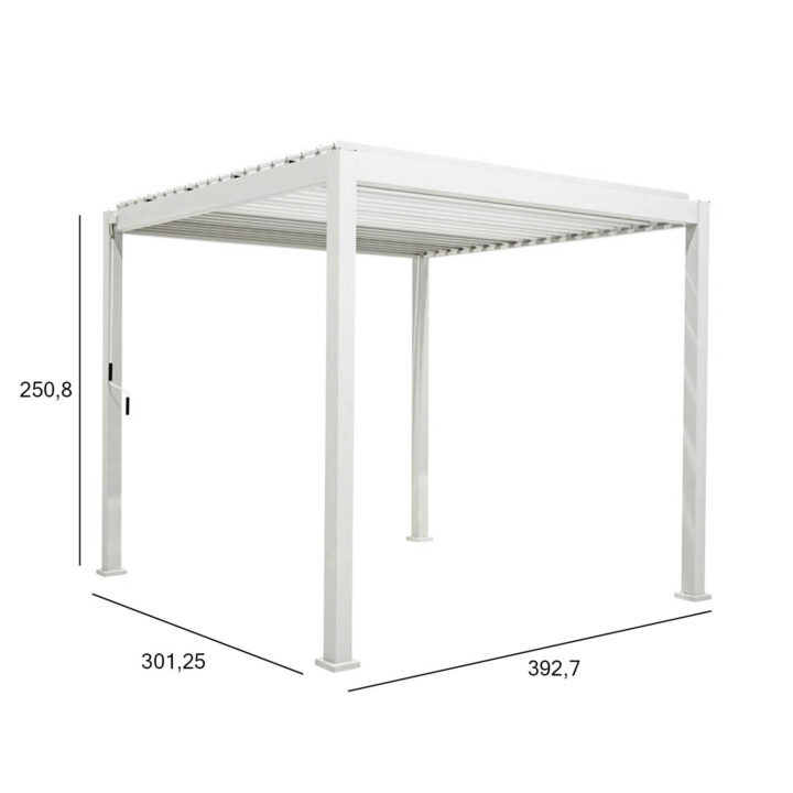 Varikatus MIRADOR-111 3x4m, valge Varikatused ja aiatelgid HORECA