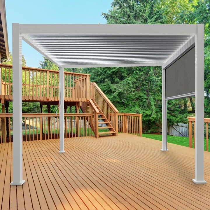 Varikatus MIRADOR-111 3x4m, valge Varikatused ja aiatelgid HORECA