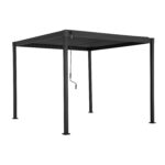 Varikatus MIRADOR-80 3x3m, tumehall Varikatused ja aiatelgid HORECA
