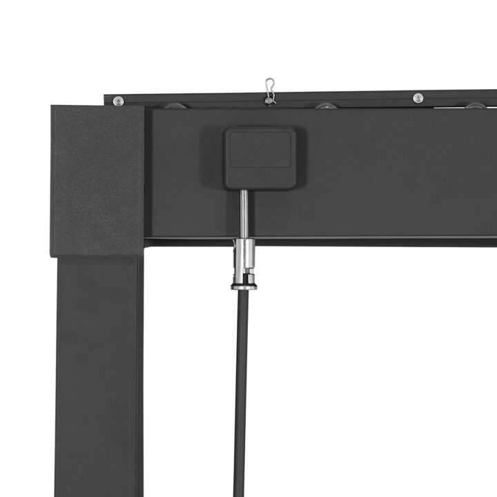 Varikatus MIRADOR-80 3x3m, tumehall Varikatused ja aiatelgid HORECA