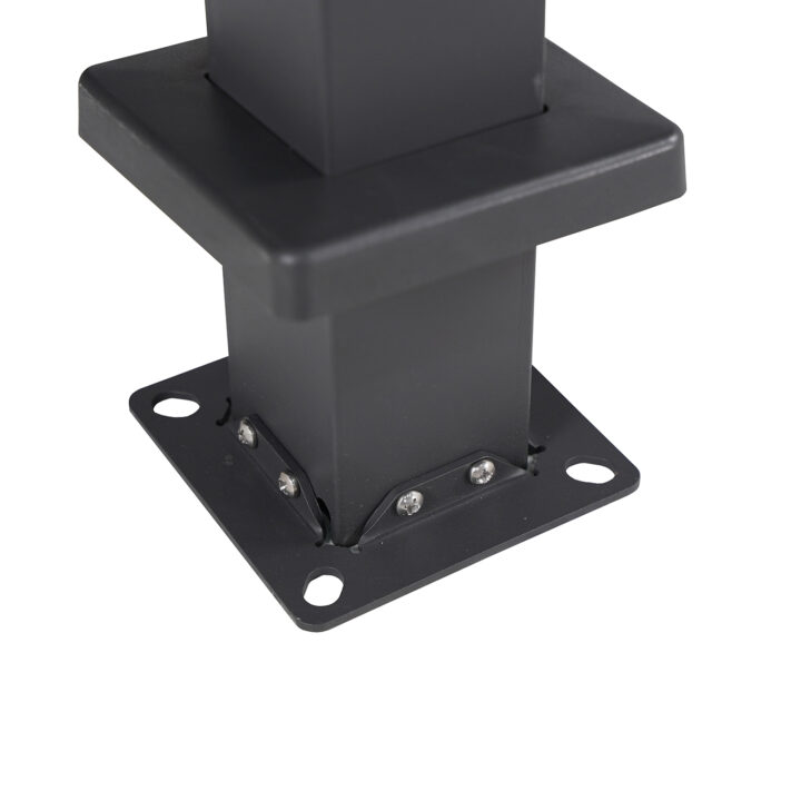 Varikatus MIRADOR-80 3x3m, tumehall Varikatused ja aiatelgid HORECA