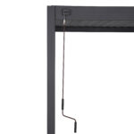 Varikatus MIRADOR-88 3x3m, tumehall Varikatused ja aiatelgid HORECA