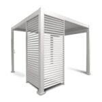 Lamellsein varikatusele MIRADOR-111 93cm, valge Varikatused ja aiatelgid HORECA