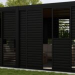 Lamell-lükandsein varikatusele MIRADOR-111 4m, tumehall Varikatused ja aiatelgid HORECA