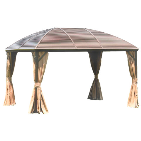 Varikatus SUNSET 3x4xH2/2,7m, beež/pruun Varikatused ja aiatelgid Garden