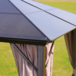 Varikatus SUNSET 3x3xH2,67m, pruun/taupe Varikatused ja aiatelgid Garden