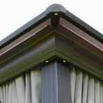 Varikatus SUNSET 3x4xH2/2,7m, taupe/pruun Varikatused ja aiatelgid Garden