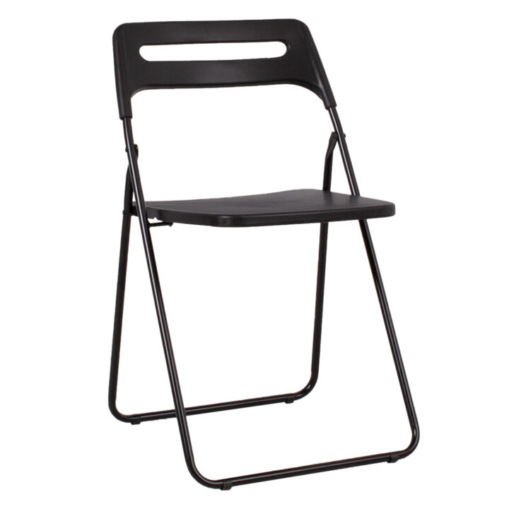 Klapptool PIKNIK, 42,5x41xH77cm, must/plastik, teras Klapptoolid Klapptoolid