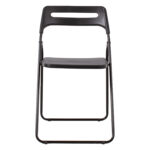 Klapptool PIKNIK, 42,5x41xH77cm, must/plastik, teras Klapptoolid Klapptoolid