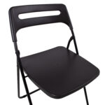 Klapptool PIKNIK, 42,5x41xH77cm, must/plastik, teras Klapptoolid Klapptoolid
