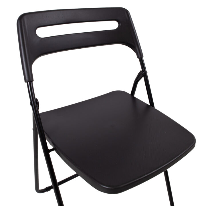 Klapptool PIKNIK, 42,5x41xH77cm, must/plastik, teras Klapptoolid Klapptoolid