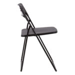 Klapptool PIKNIK, 42,5x41xH77cm, must/plastik, teras Klapptoolid Klapptoolid