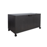 Säilituskast MIRADOR 130×60,4xH80cm, tumehall Padjakastid