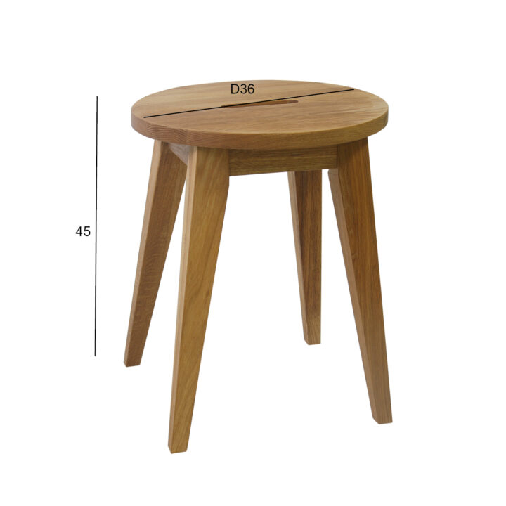 Taburet MONDEO D36xH45cm, tamm Söögilauatoolid, taburetid, pingid MONDEO