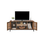 Telerialus 110x40x50cm, antiikne, must TV-alused