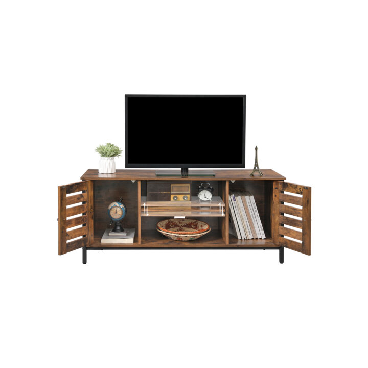 Telerialus 110x40x50cm, antiikne, must TV-alused