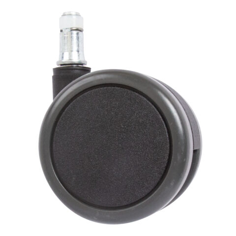 Toolirattad, 5tk komplektis, D65mm, piduriga, must, tihvt 11mm, universaalne, kumm Kontoritoolid Kontoritoolide rattad