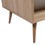 Diivanilaud HELENA WHITE 120x60xH40cm, MDF naturaalne/valge Diivanilauad ja abilauad Diivanilauad ja abilauad