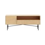 TV laud BASSEL 120x40xH50cm, 3D melamiin Elutoamööbel H01-800 TV-alused