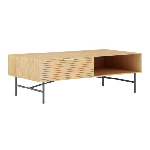 Diivanilaud BASSEL 120x60xH40cm, 3D melamiin Diivanilauad ja abilauad Diivanilauad ja abilauad
