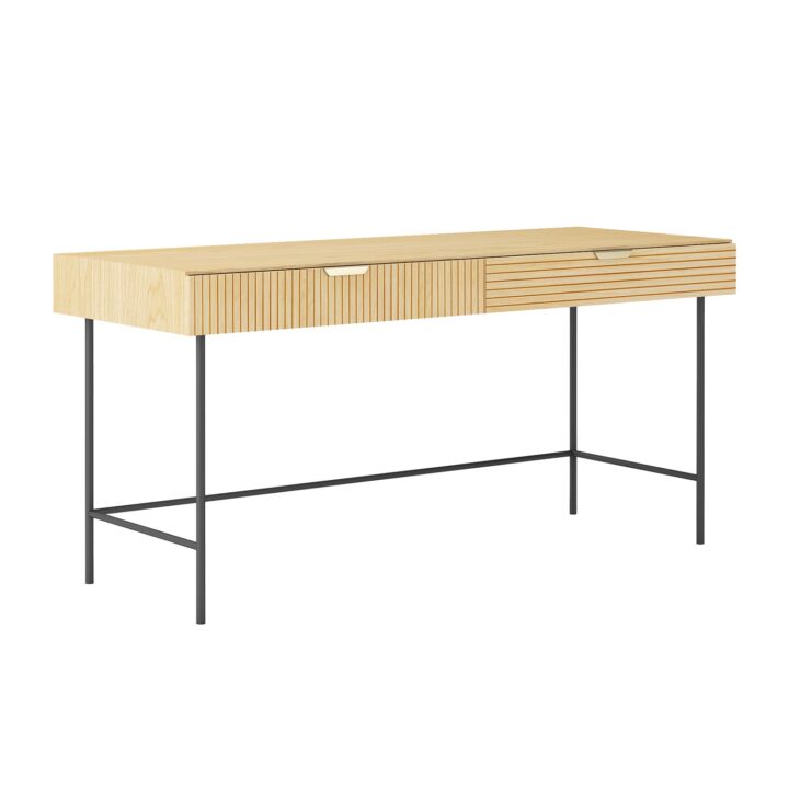 Kirjutuslaud BASSEL 120x60xH75cm, 3D melamiin Kirjutuslauad Kirjutuslauad