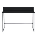 Kirjutuslaud HELENA 120x60xH88cm, must tamm, MDF, metall Kirjutuslauad HELENA