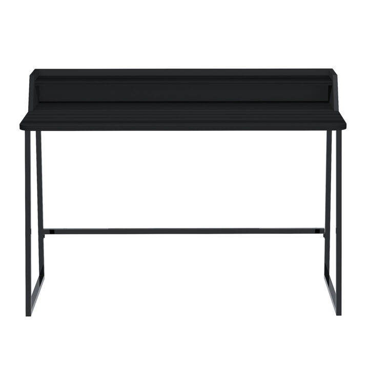 Kirjutuslaud HELENA 120x60xH88cm, must tamm, MDF, metall Kirjutuslauad HELENA