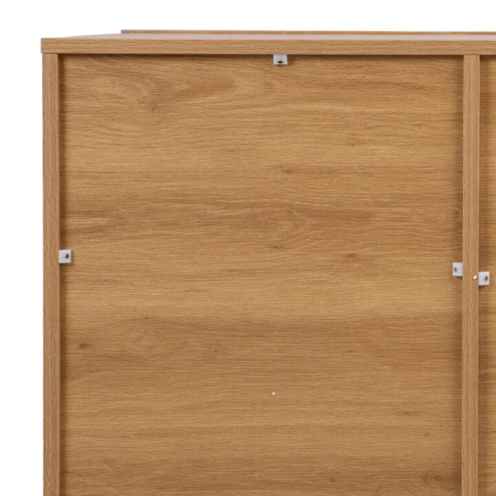 Kummut SUNNY 80x40xH80cm, melamiin tamm Elutoamööbel H01-700 Kapid