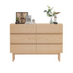 Kummut SUNNY 120x40xH85cm, melamiin tamm Elutoamööbel H01-700 Kapid, kummutid ja riiulid