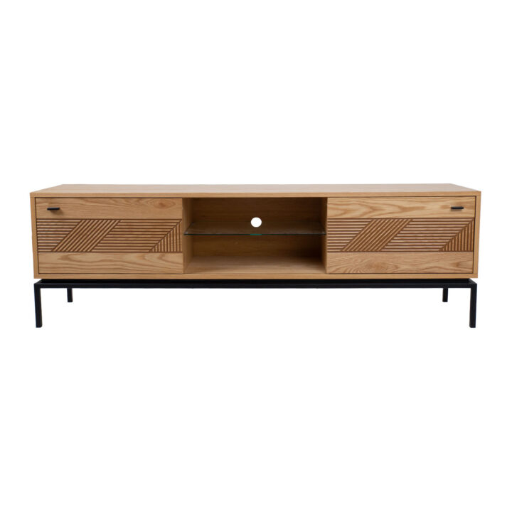 TV laud CINDY 180x40xH55cm, MDF tamm Elutoamööbel H01-800 TV-alused