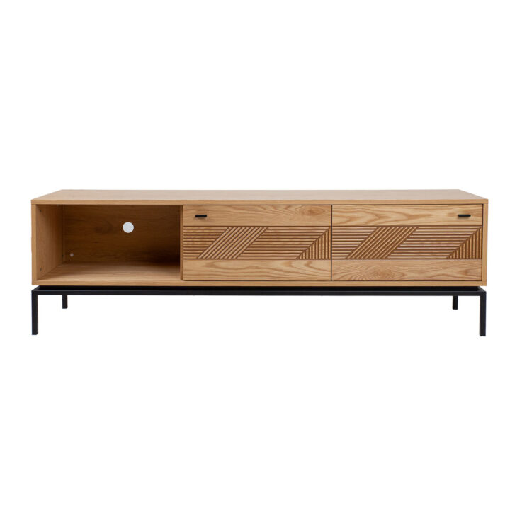 TV laud CINDY 180x40xH55cm, MDF tamm Elutoamööbel H01-800 TV-alused